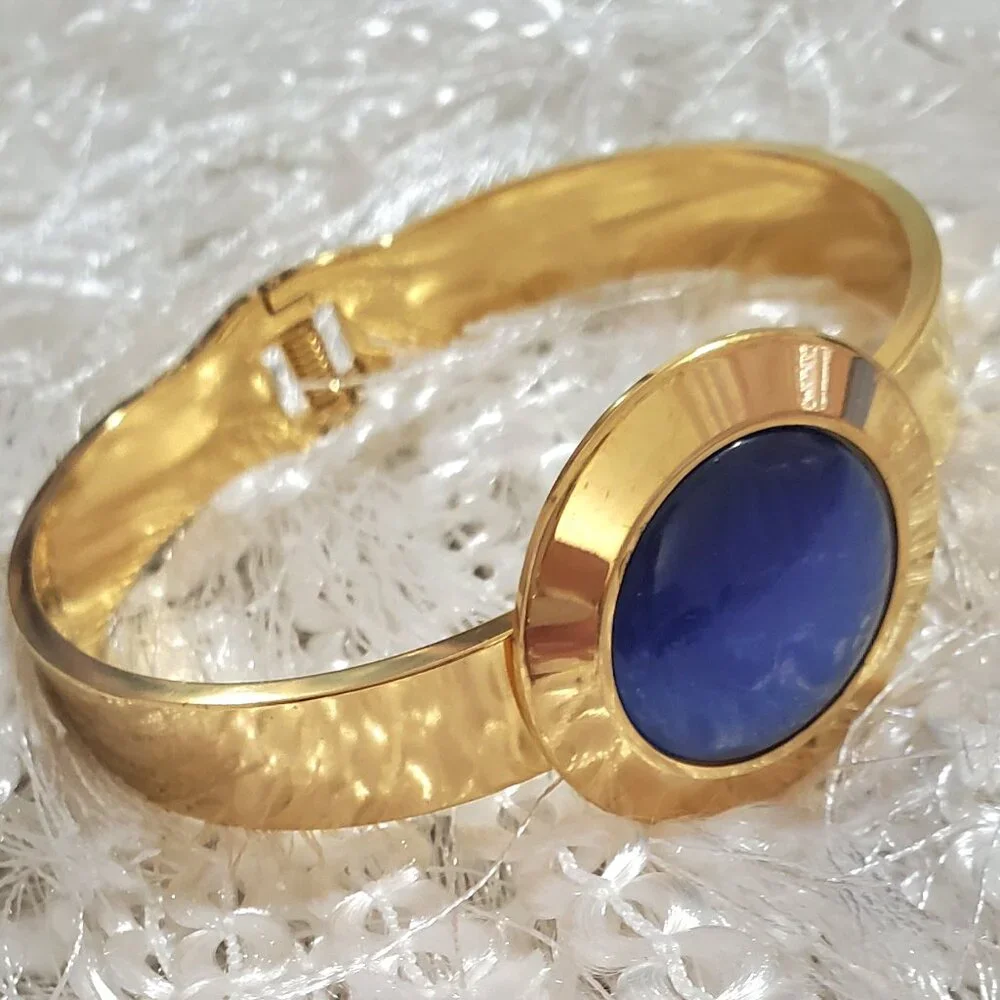 Gold Plated Stainless Steel VARIETY Bangle Bracelet Geometric Design SELECT